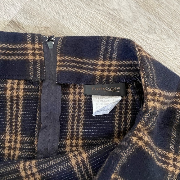 Vintage Wool Mini Skirt - Picture 2 of 2